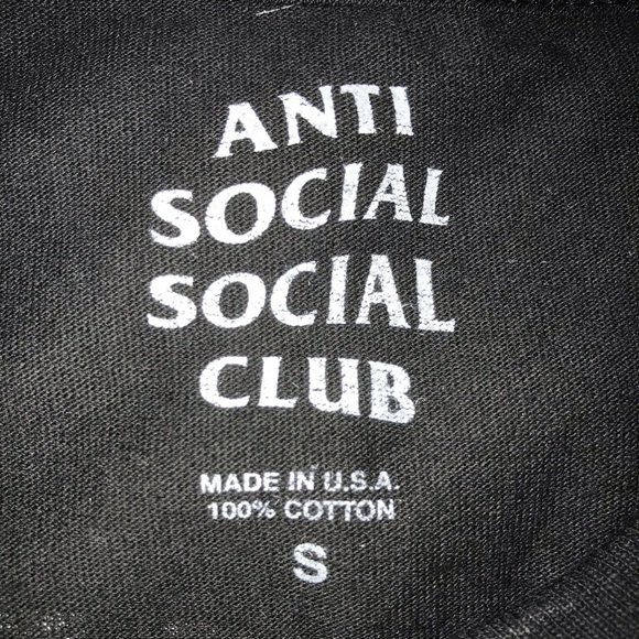 Anti social social club get weird long sleeve - Picture 4 of 4